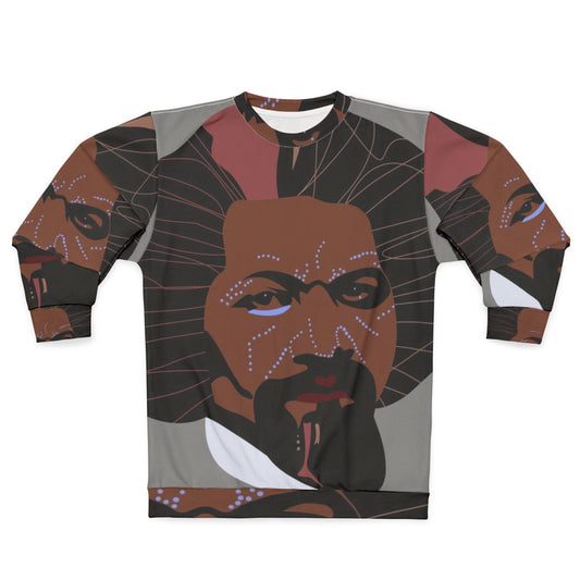 Frederick Douglass Sweatshirt with Black History Graphic