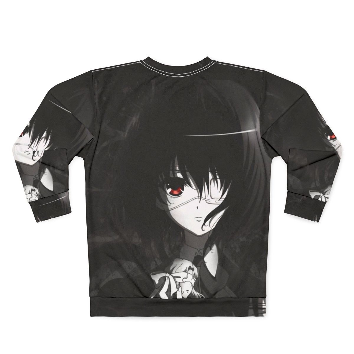 Anime-inspired Sweatshirt with a Mysterious and Enchanting Design - Back