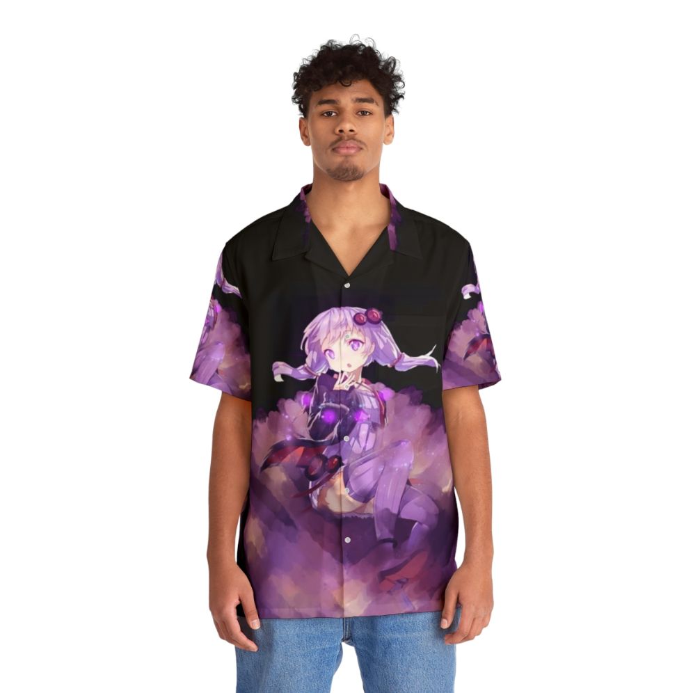 Yuzuki Yukari Anime Hawaiian Shirt - People Front