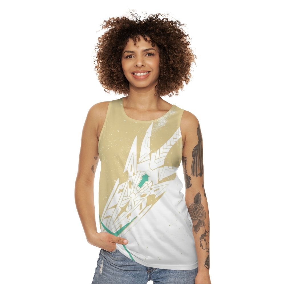 Aegis Mythra Unisex Tank Top Featuring Xenoblade Chronicles 2 Characters - women