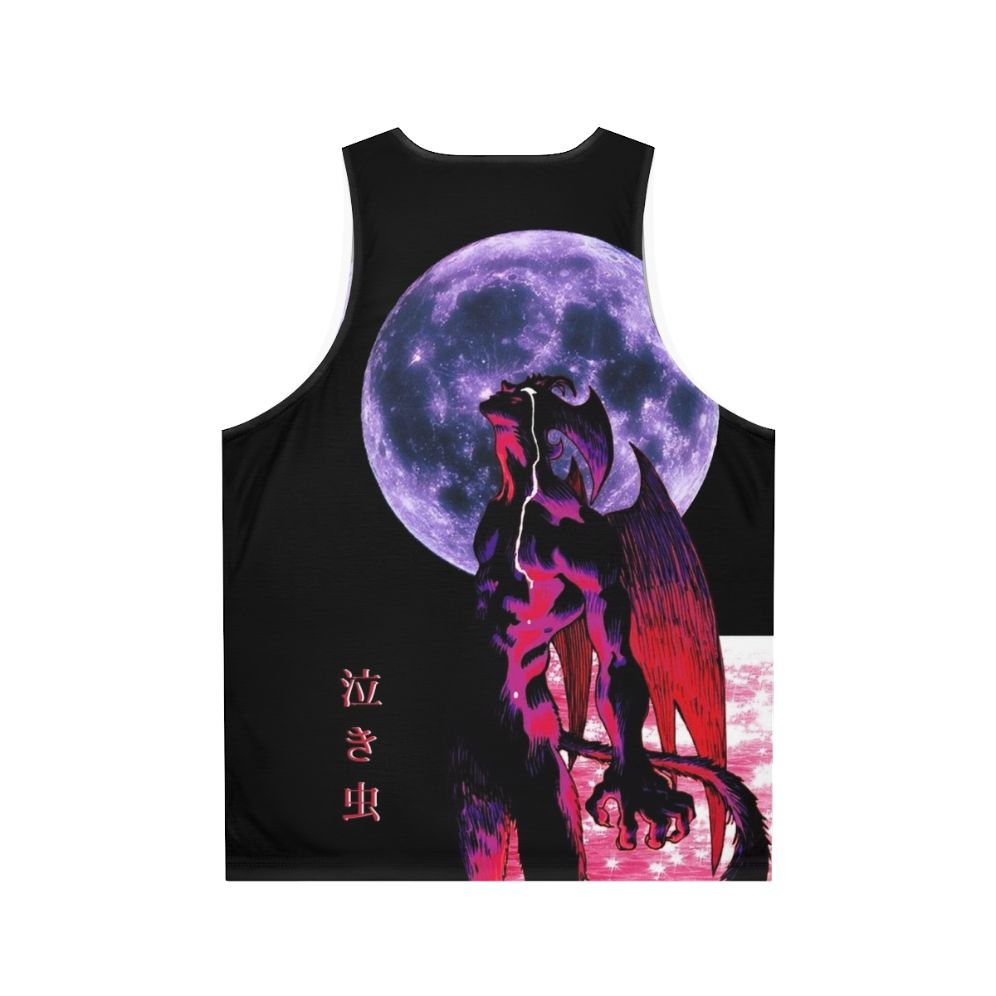 Akira Devilman Crybaby Unisex 90s Aesthetic Glitter Tank Top - Back