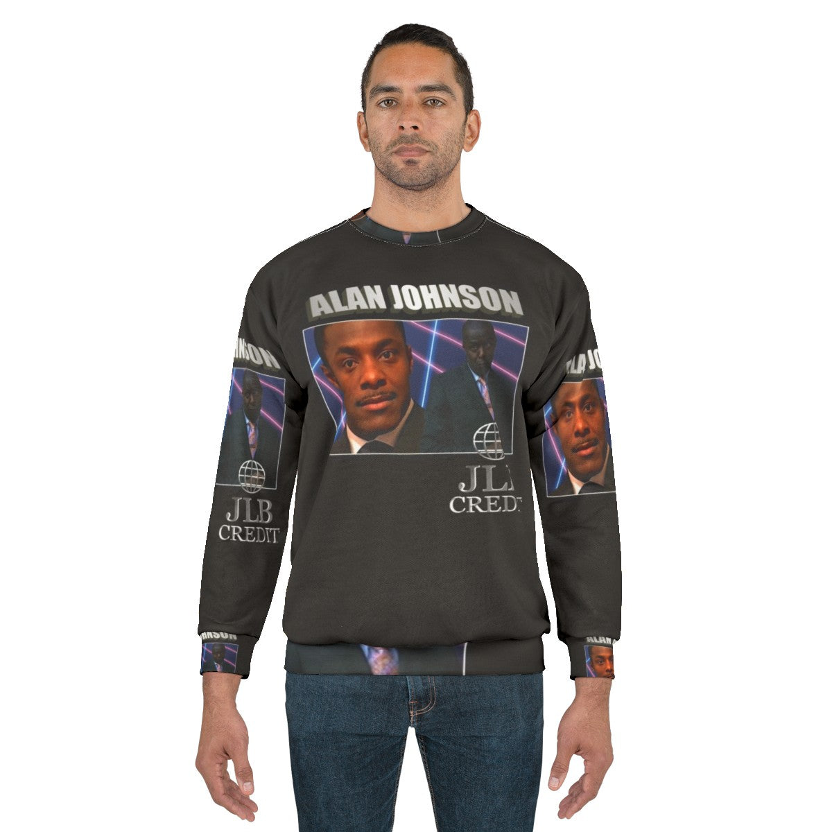 Peep Show Alan Johnson 90s Comedy Tribute Sweatshirt - men