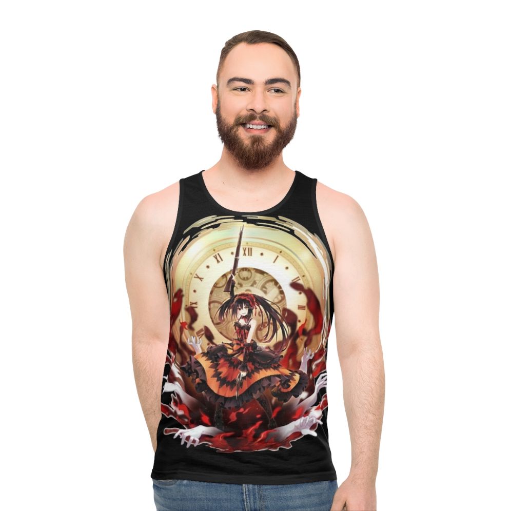 Tokisaki Kurumi Date A Live Unisex Anime Tank Top - men