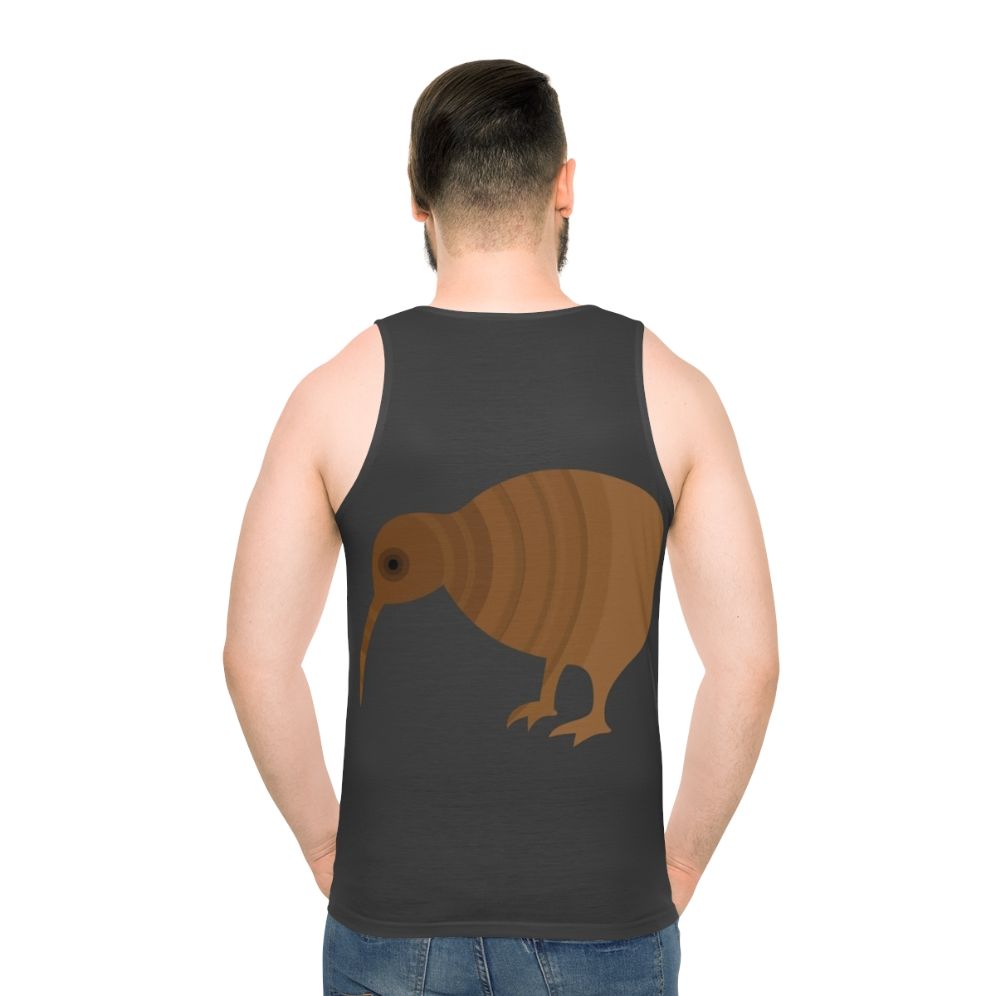 Kiwi Legendary Animals Unisex Tank Top - men back