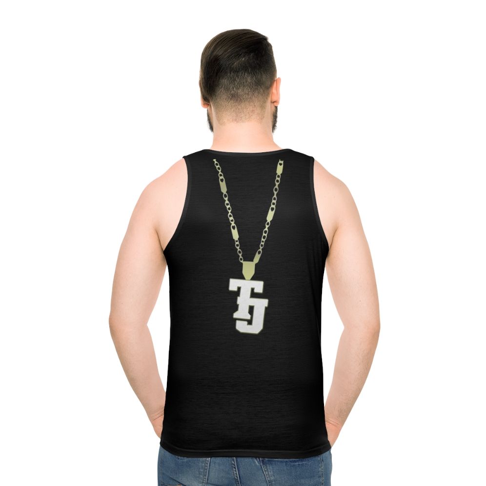 Tracy Jordan 30 Rock Unisex Tank Top - men back