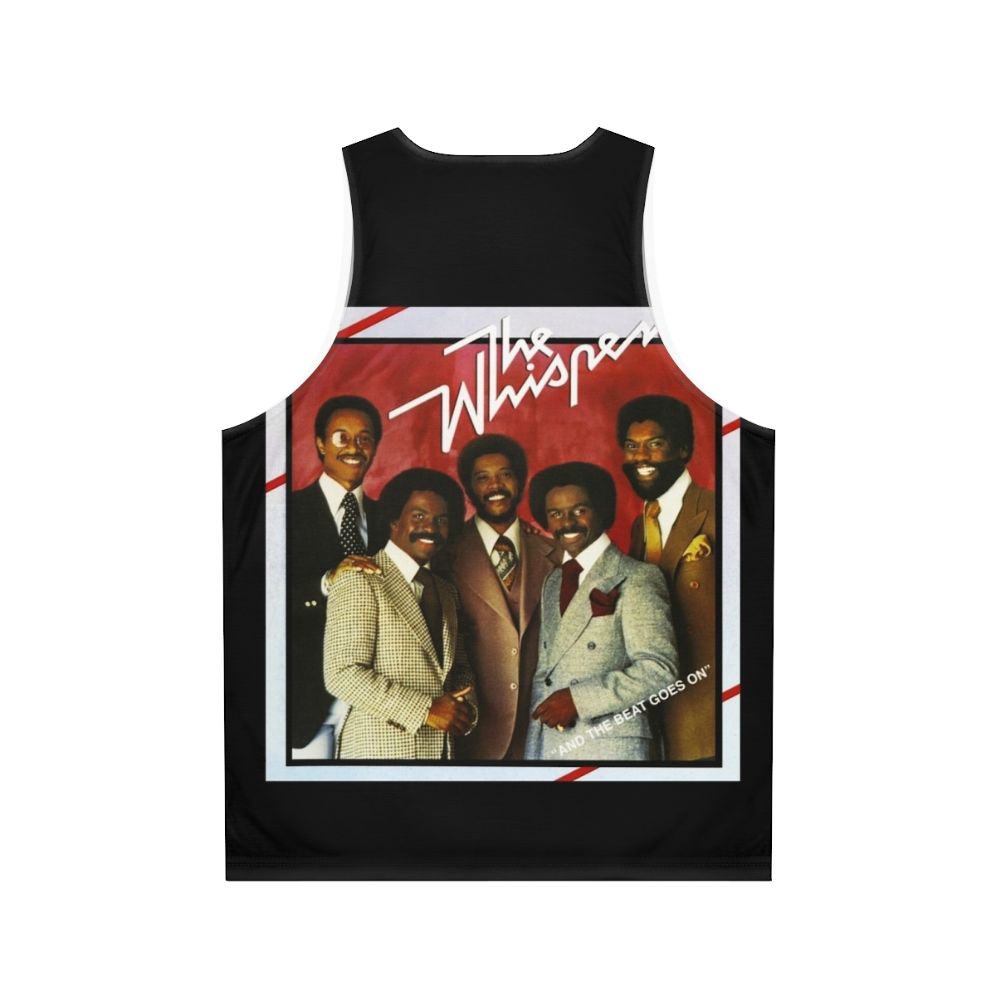 The Whispers Unisex Retro R&B Funk Tank Top - Back