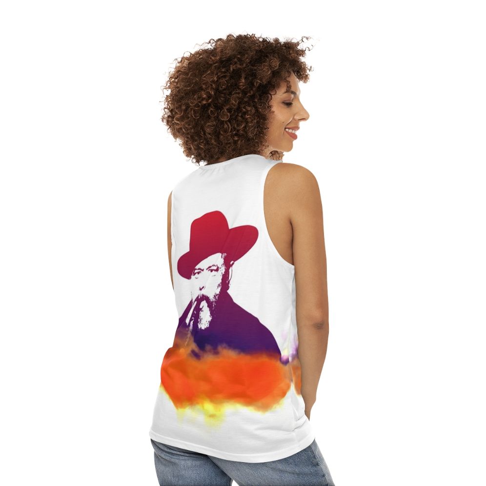 Orson Welles Unisex Tank Top - women back