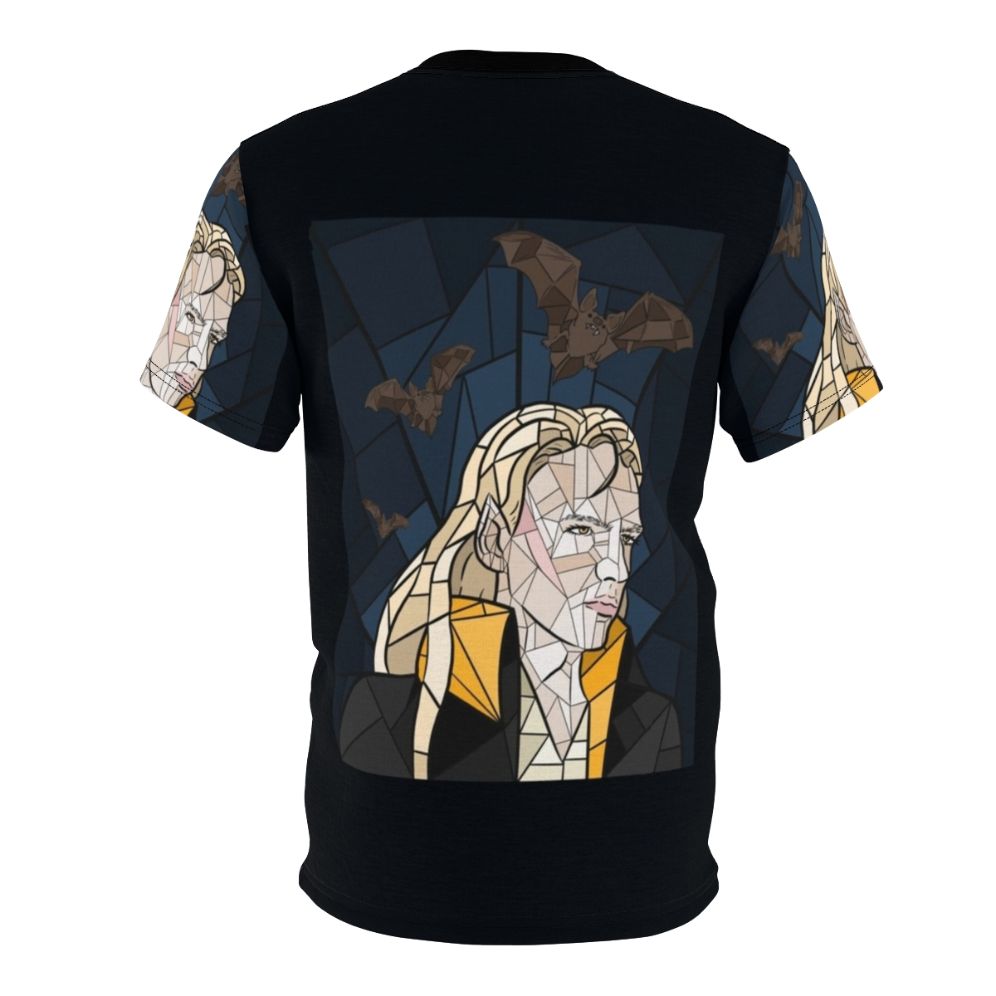 Castlevania inspired alucard tepes graphic t-shirt - Back