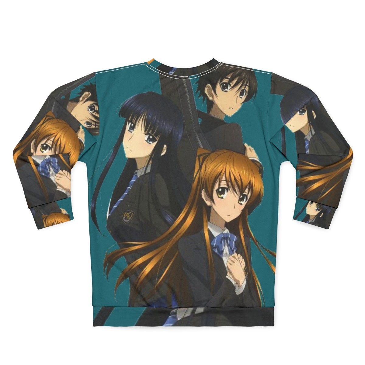 Anime Characters White Album 2 Sweatshirt - Back