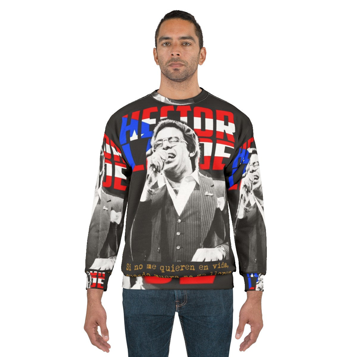 Hector Lavoe Salsa Music Latin Sweatshirt - men