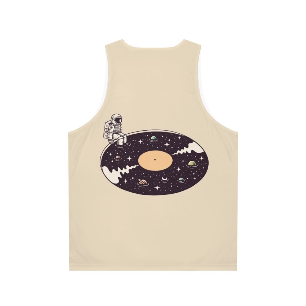 Cosmic Sound Unisex Galaxy Tank Top - Back