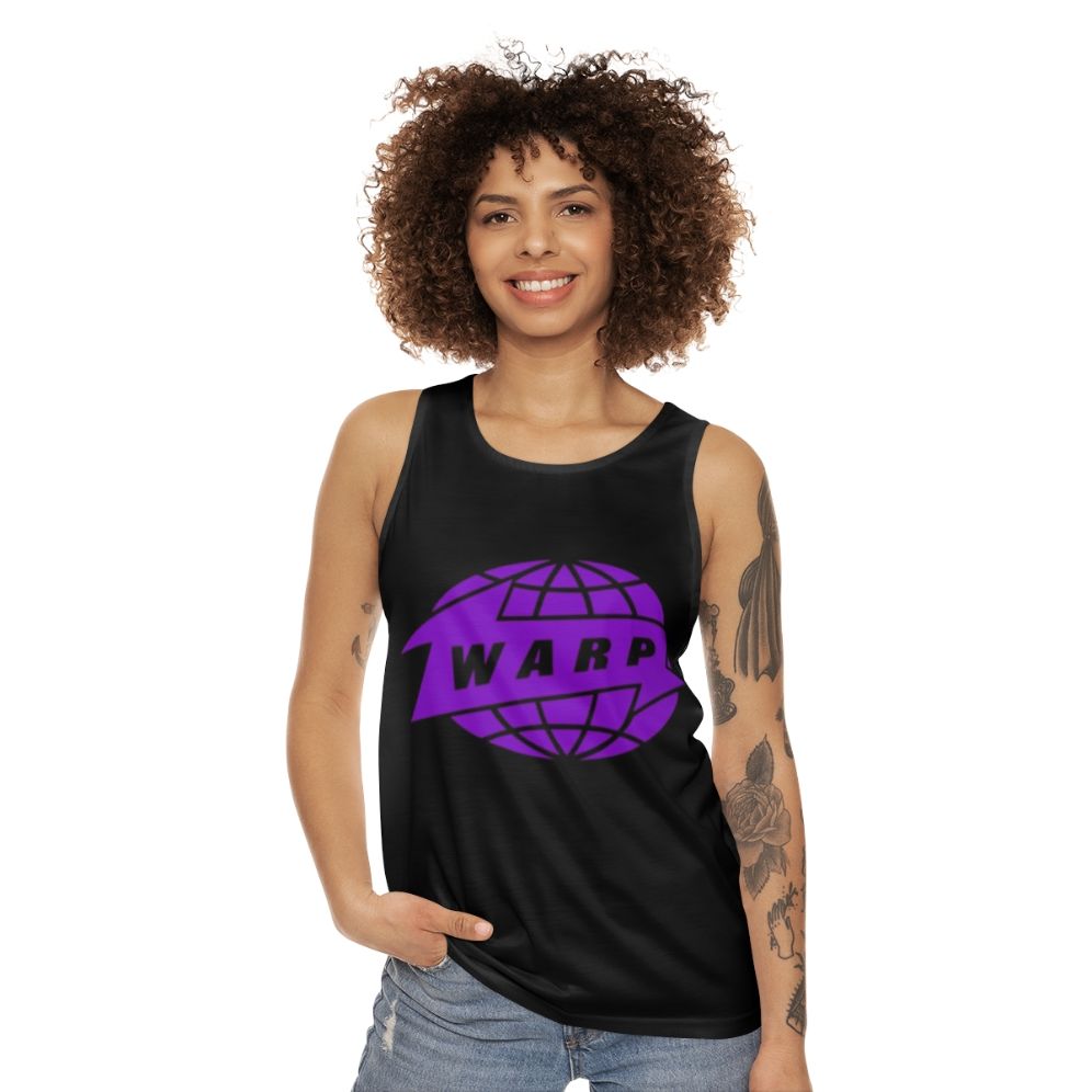 Warp Records Unisex Electronic Music Tank Top - women