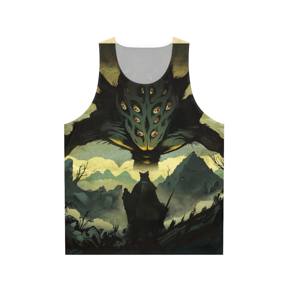 Dark Souls Unisex Tank Top with Amygdala Design