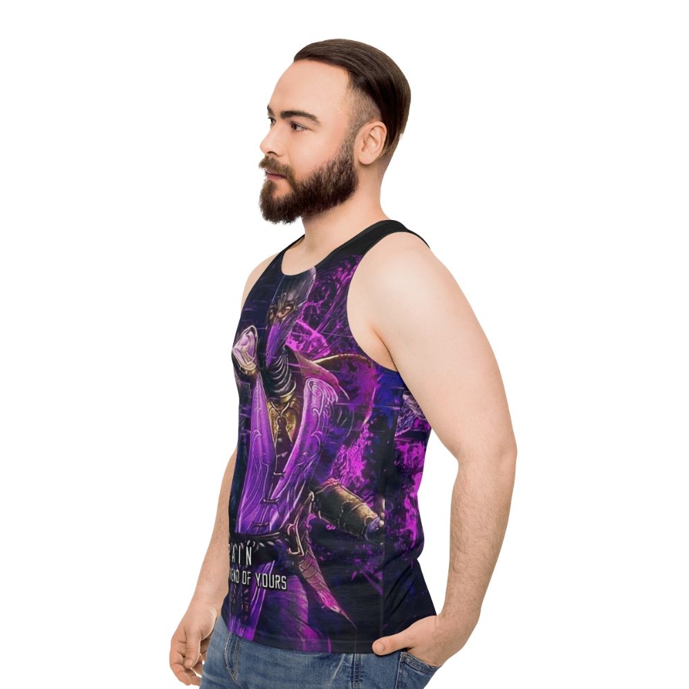 Mortal Kombat Rain Unisex Gaming Tank Top - men side