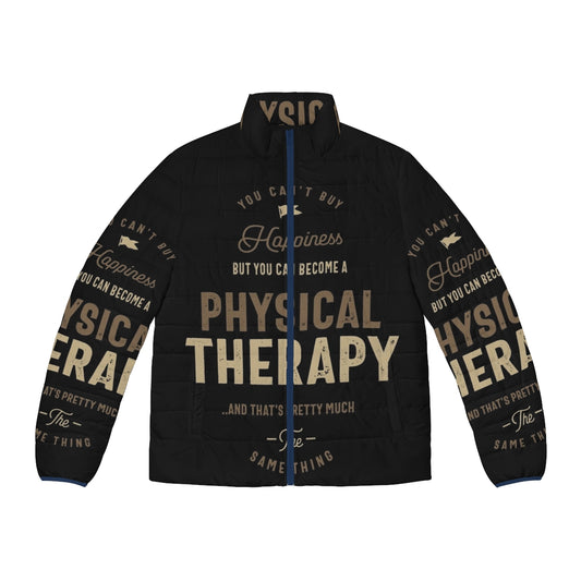 Physical Therapist Wearing a Puffer Jacket