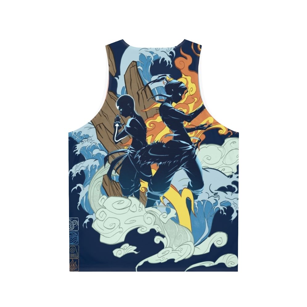 Avatar: The Last Airbender and The Legend of Korra Unisex Tank Top - Back