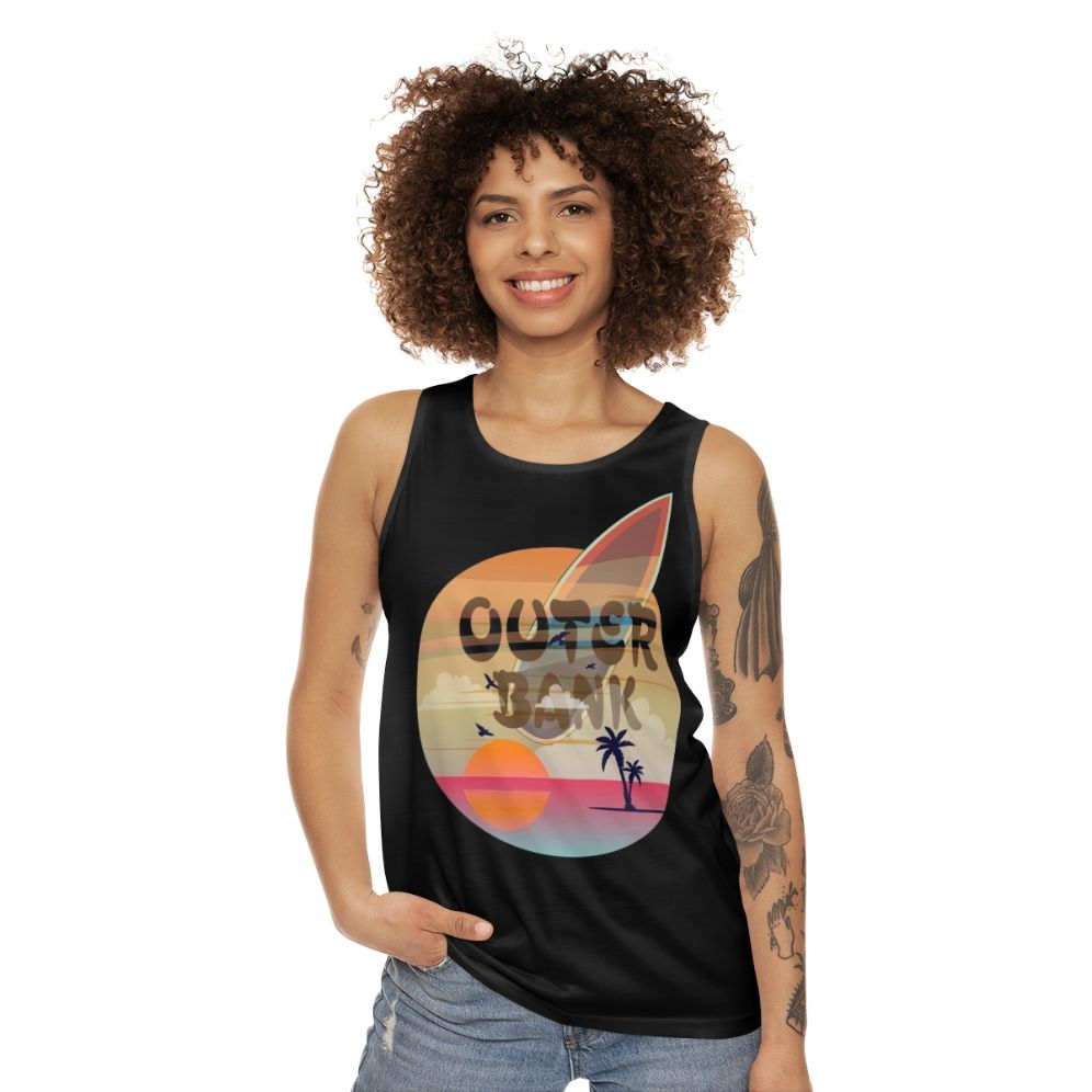 Vintage Unisex Surfer Tank Top - women