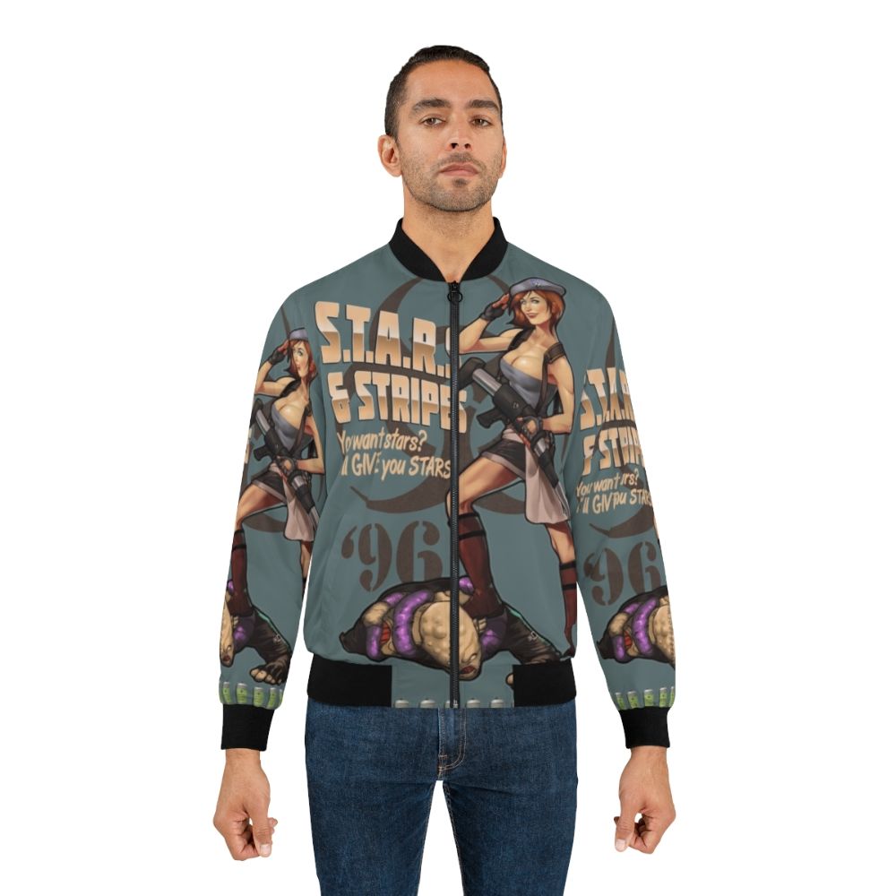 Jill Valentine Resident Evil Bombshell Bomber Jacket - Lifestyle