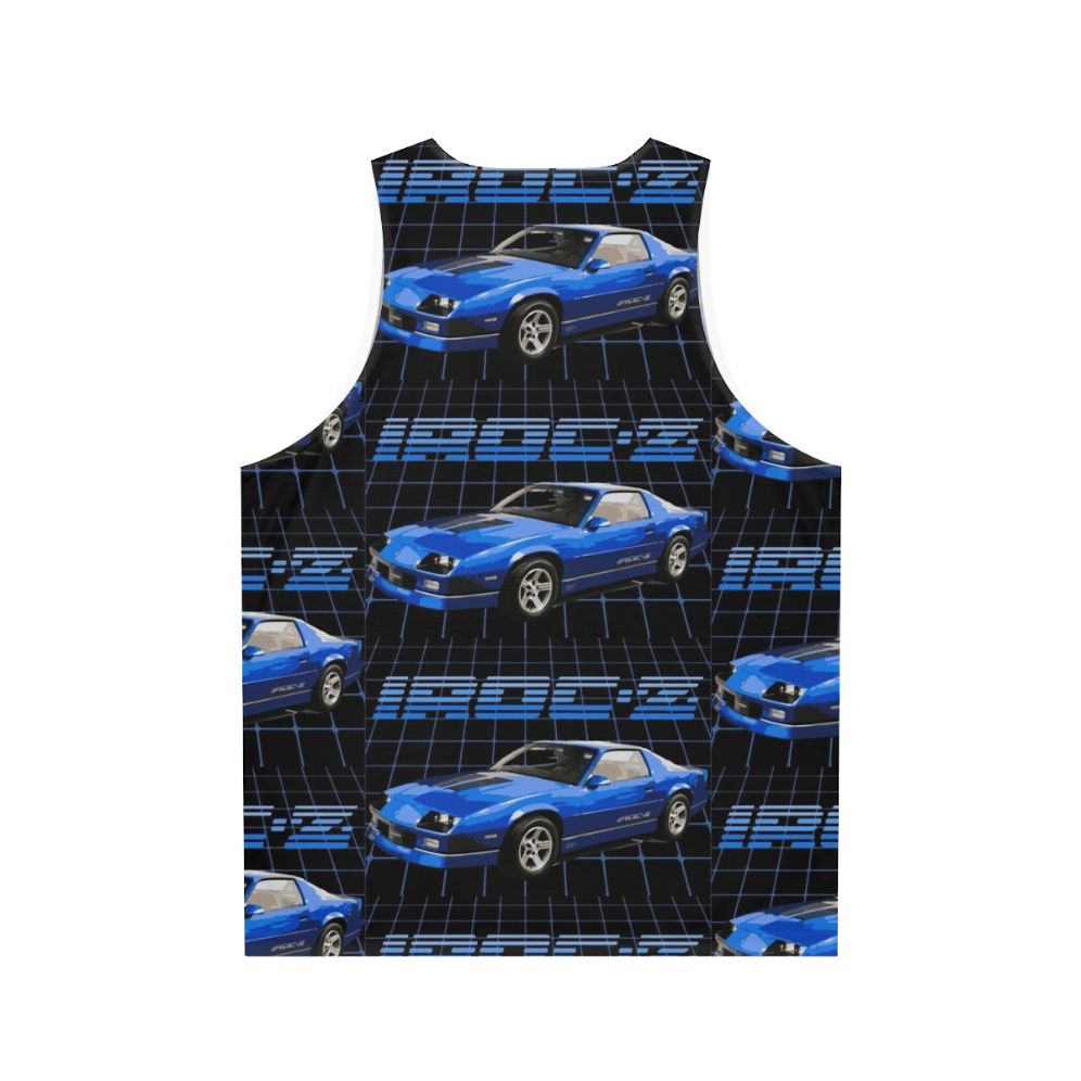 1989 Camaro IROC-Z 1LE Unisex Tank Top - Back