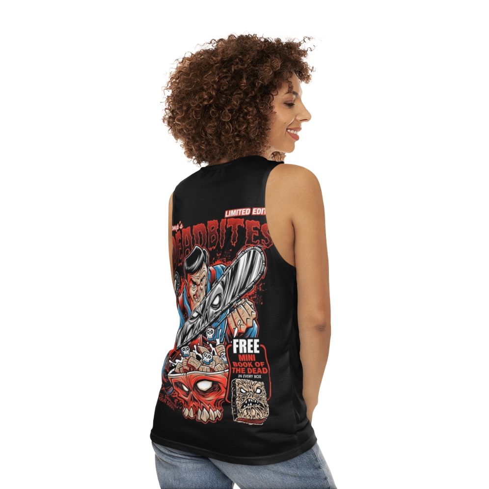 Deadbites Unisex Tank Top with Phil Postma Artwork - women back