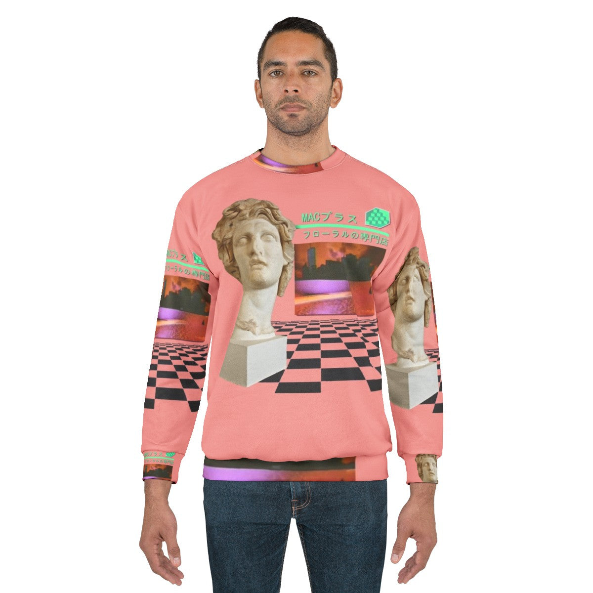 Floral Shoppe Macintosh Plus Vaporwave Sweatshirt - men