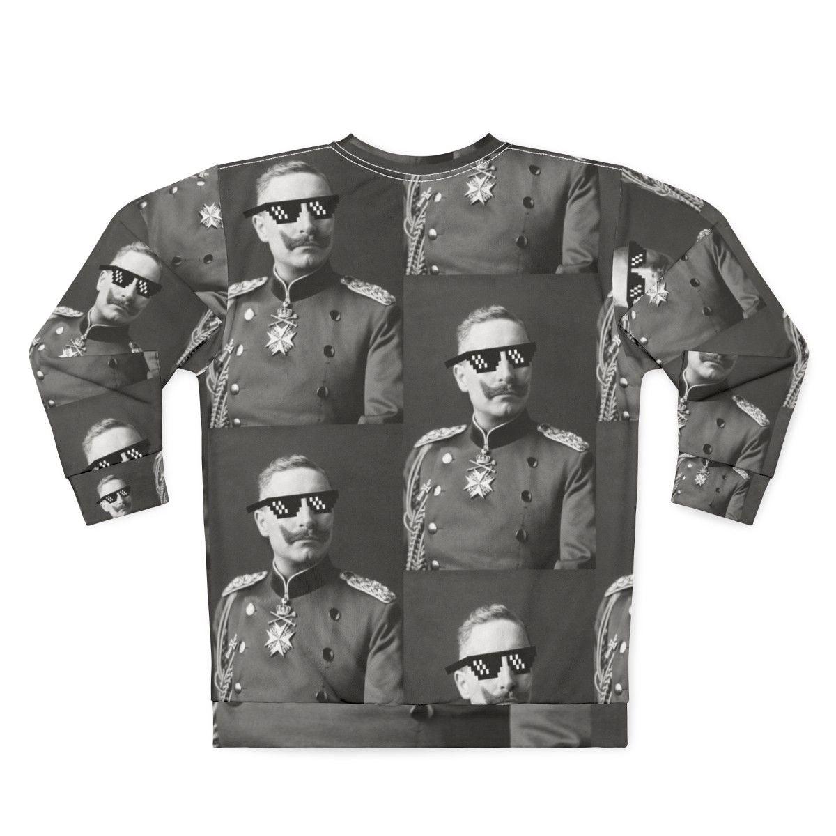 Deal With It Kaiser Wilhelm II Sweatshirt - Back