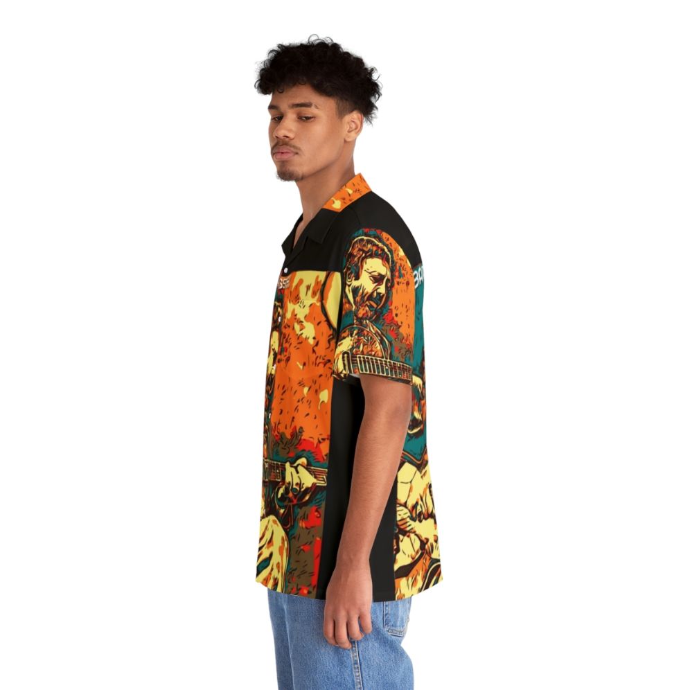 Barney Kessel inspired Hawaiian shirt for jazz musicians - People Left