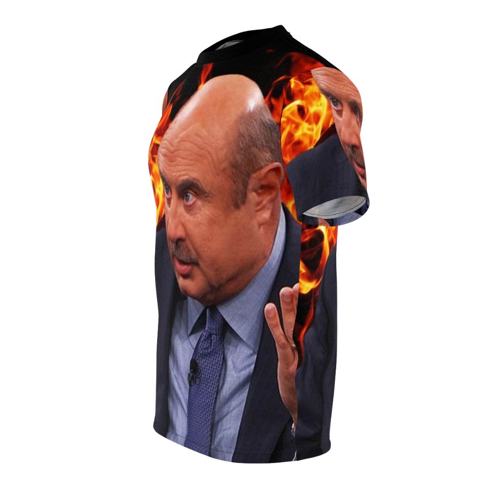 Angry Dr Phil Inspired Custom T-Shirt Design - men left