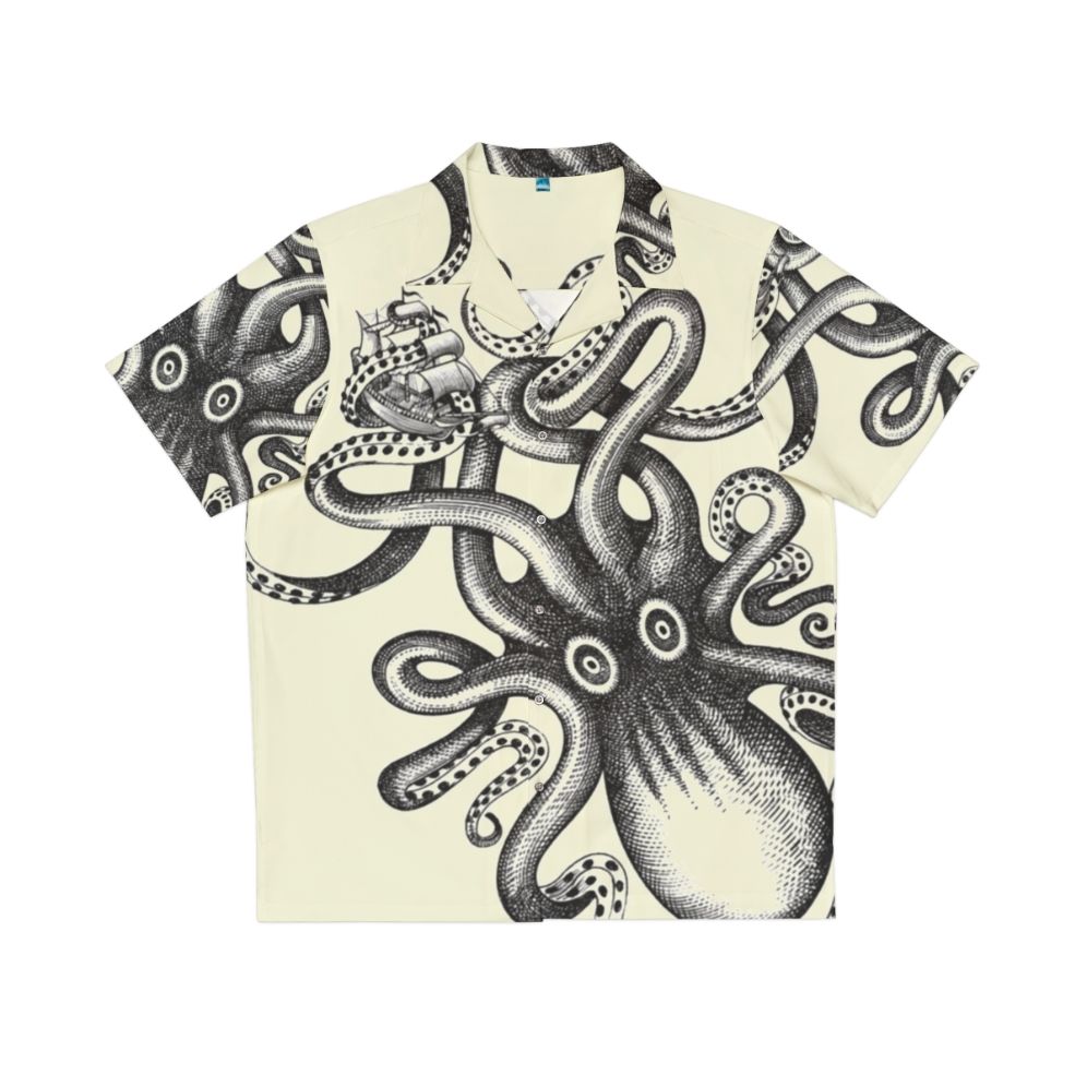 Nautical Squid Hawaiian Shirt