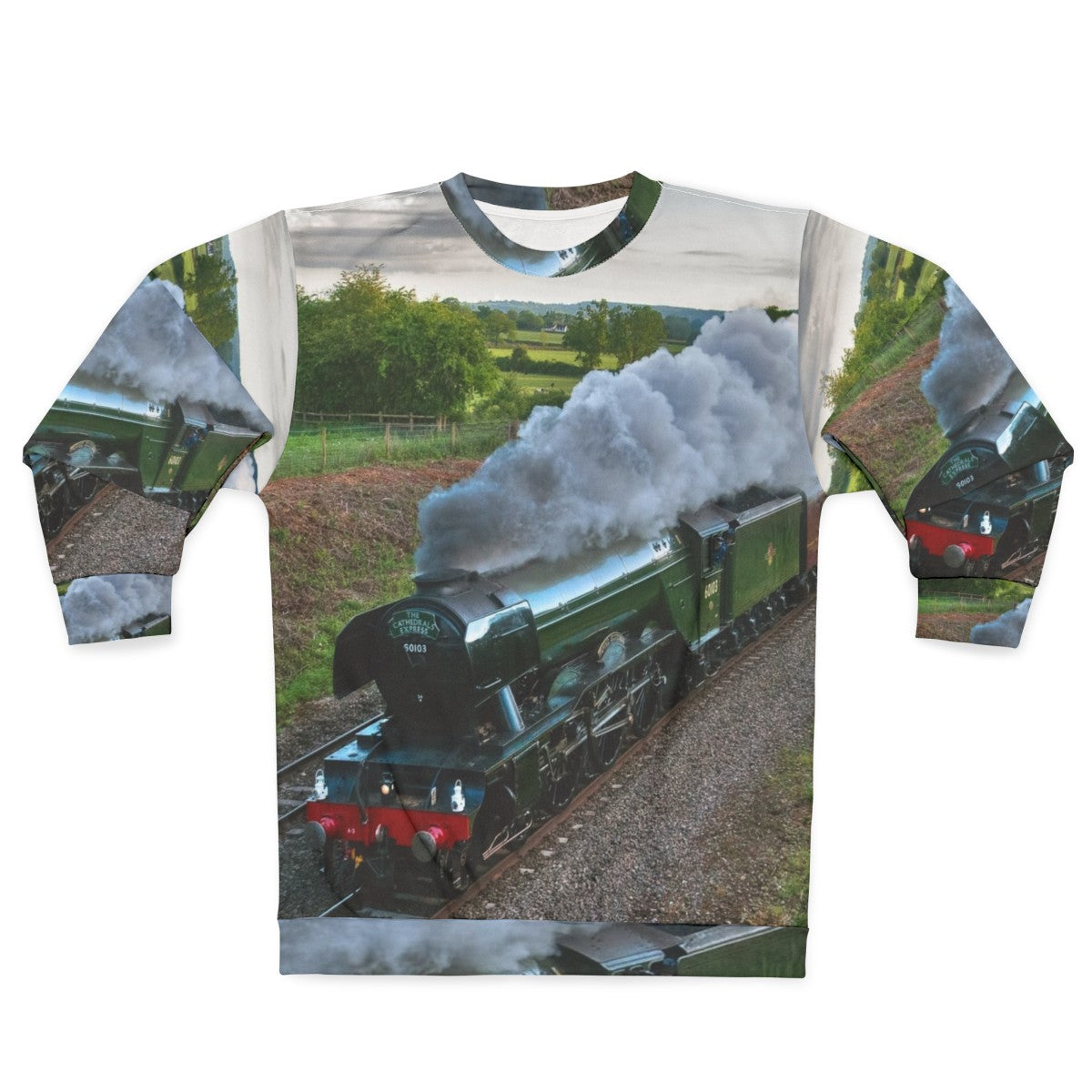 Flying Scotsman Steam Train Sweatshirt