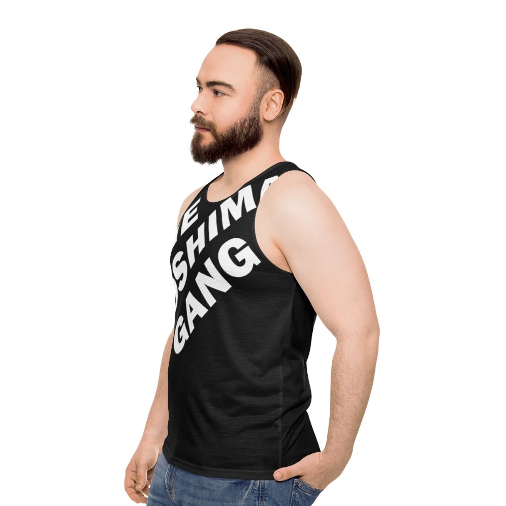 Unisex vintage duran duran retro tank top - men side