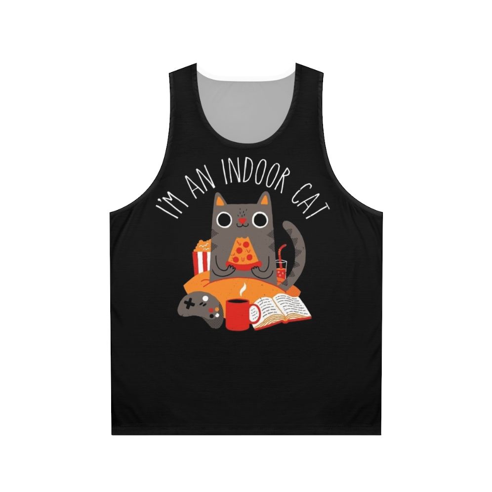 Indoor Cat Unisex Tank Top