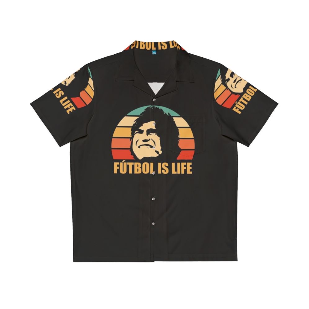 Football is Life Hawaiian Shirt featuring Ted Lasso and AFC Richmond