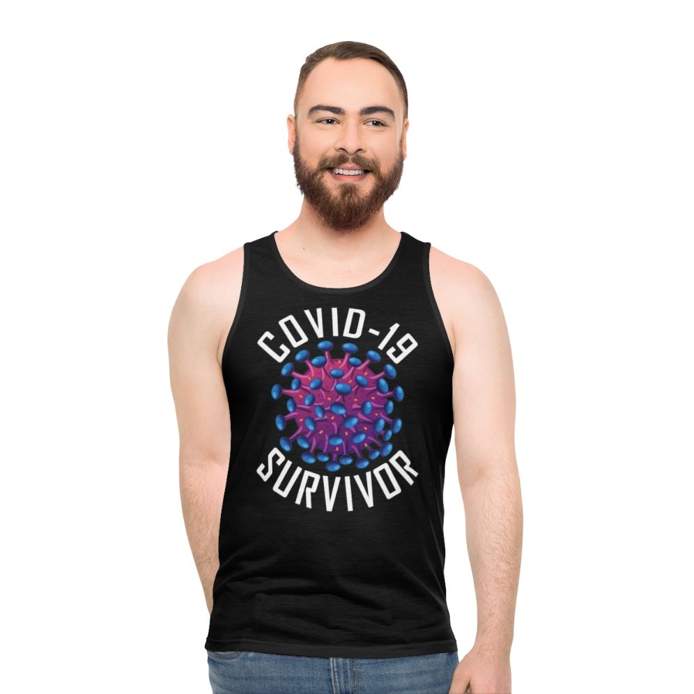 Unisex Covid 19 Survivor Tank Top - men