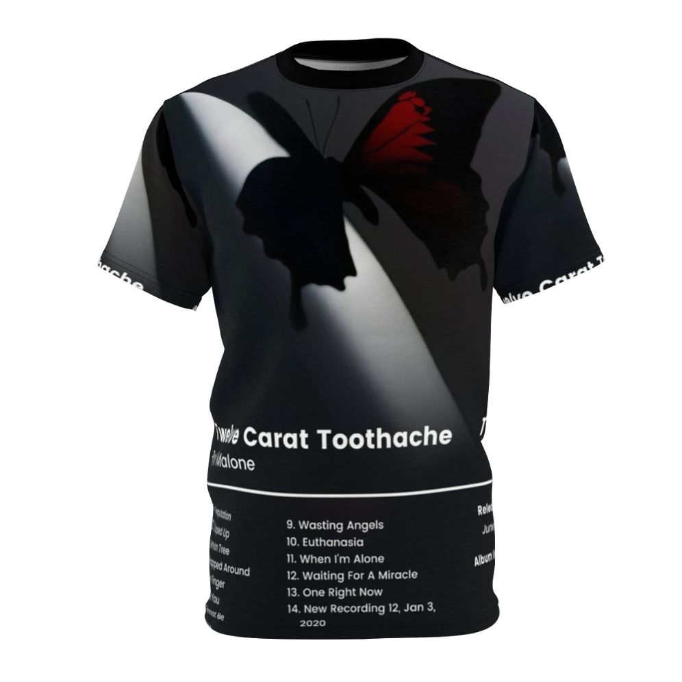 Twelve Malones Inspired Toothache Tracksong Graphic T-shirt