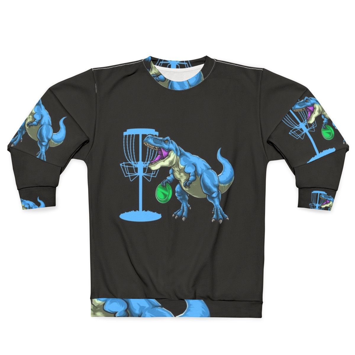 Disc Golf Dinosaur Sweatshirt