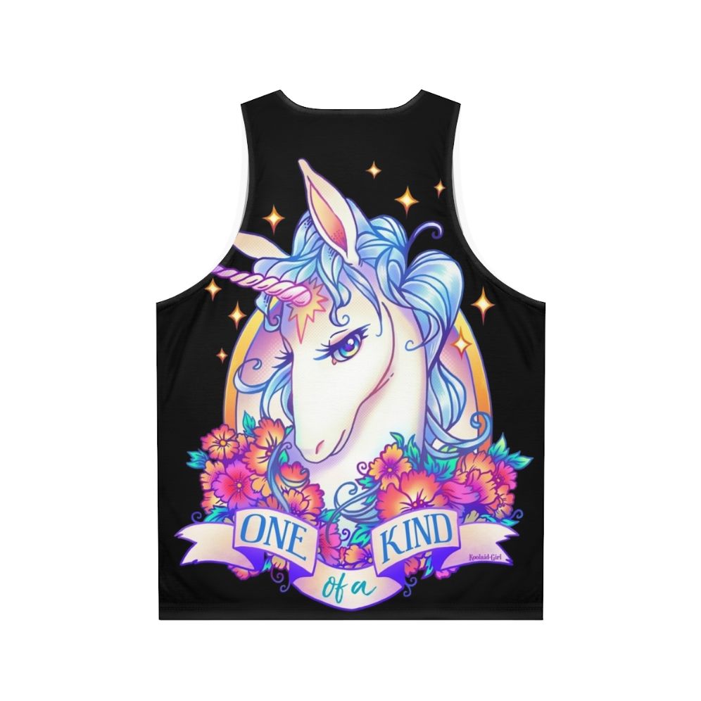 Magical unicorn unisex tank top - Back