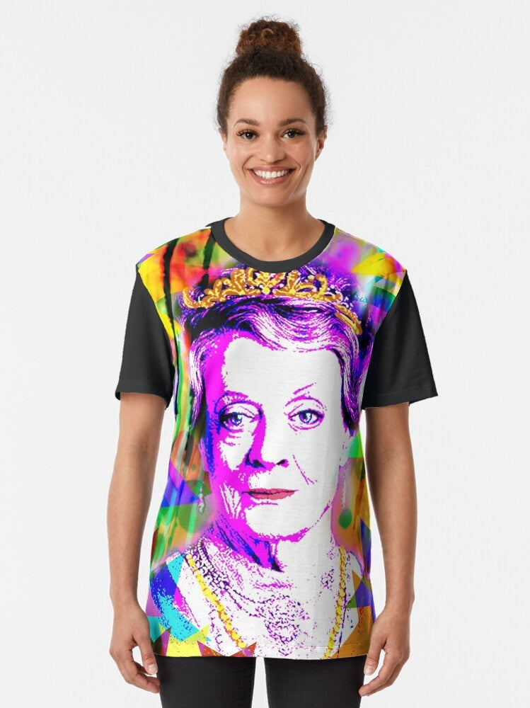 Maggie Smith LGBTQ graphic t-shirt design - Women