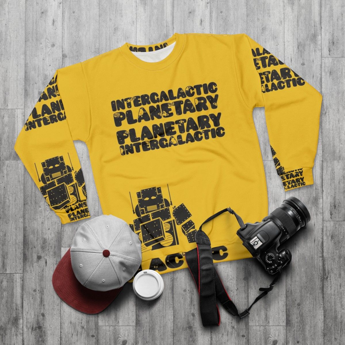 Beastie Boys Intergalactic Sweatshirt - flat lay