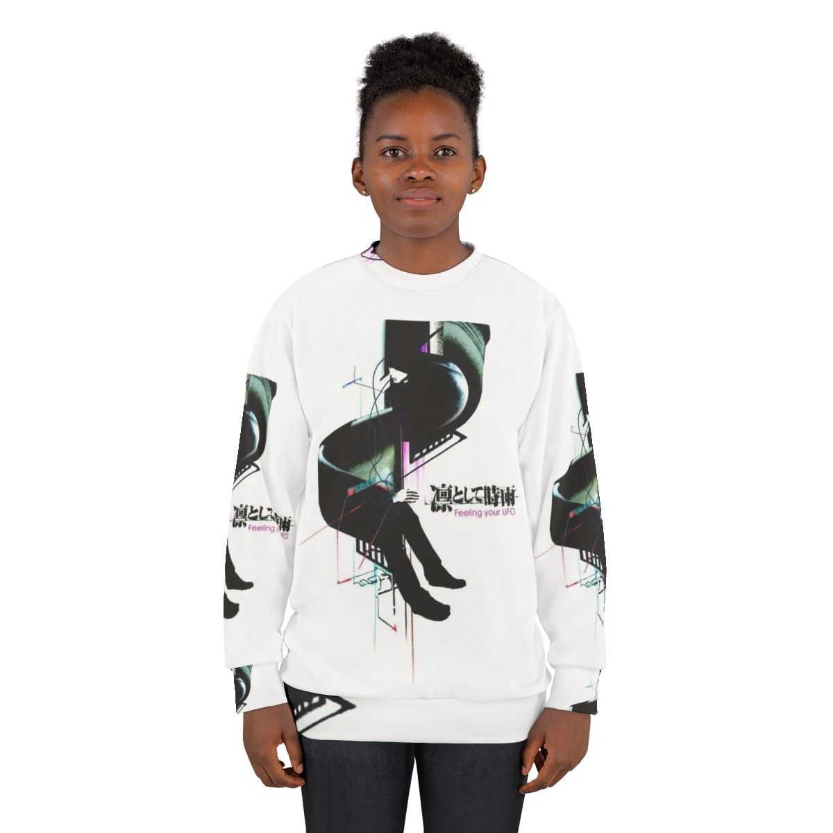 Ling Tosite Sigure Feeling Your UFO Sweatshirt - women