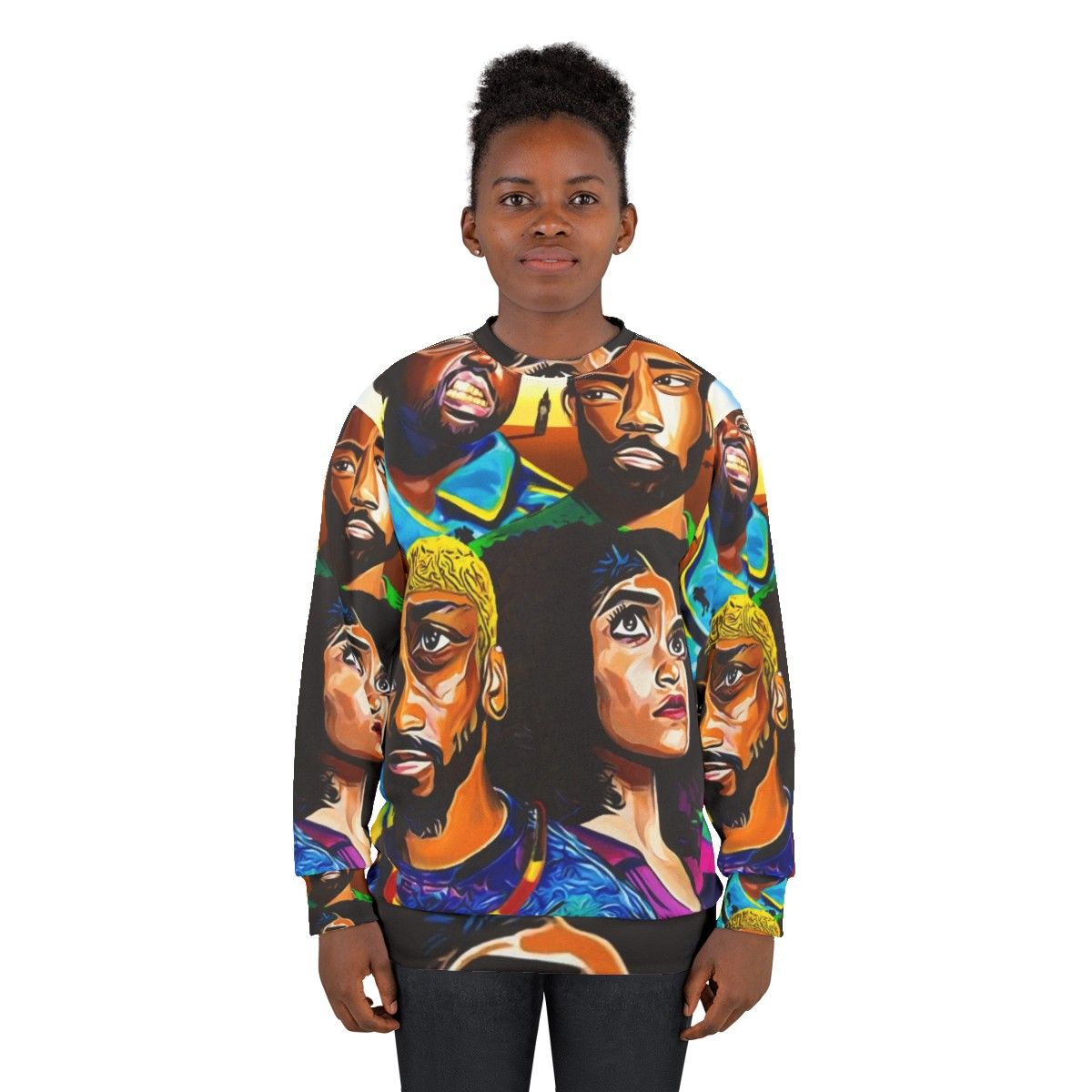 Atlanta Series New Season Sweatshirt - Drama, Comedy & Rap Scene - women