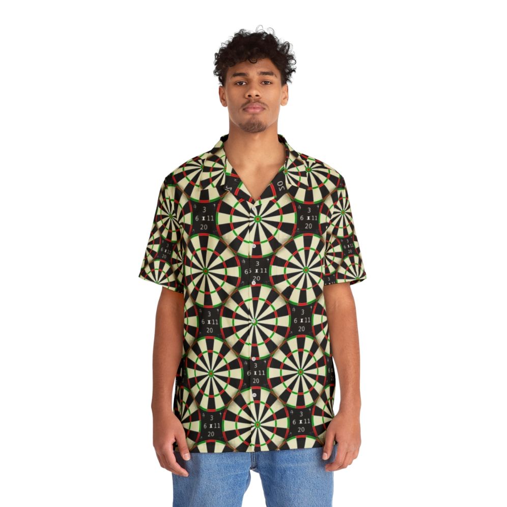 Dartboard Design 180 Hawaiian Shirt - People Front