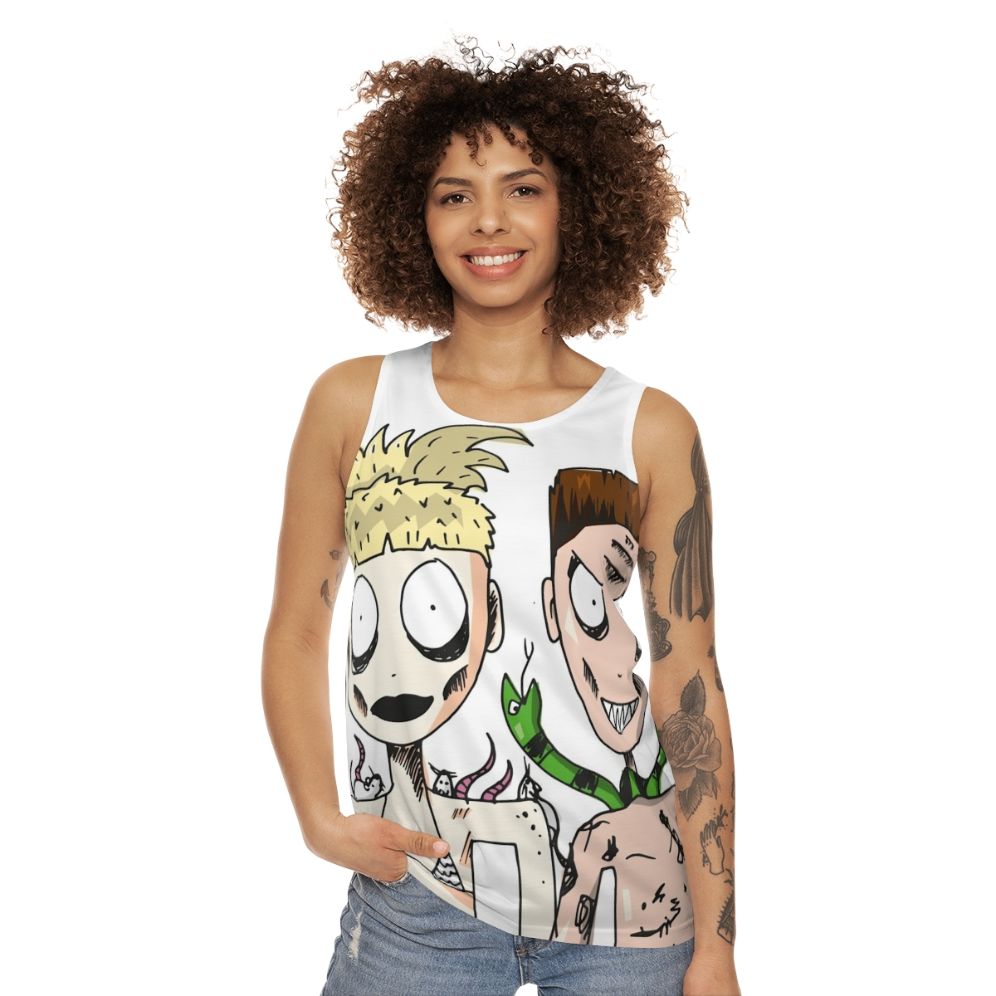 Die Antwoord Yolandi & Ninja Unisex Tank Top - women