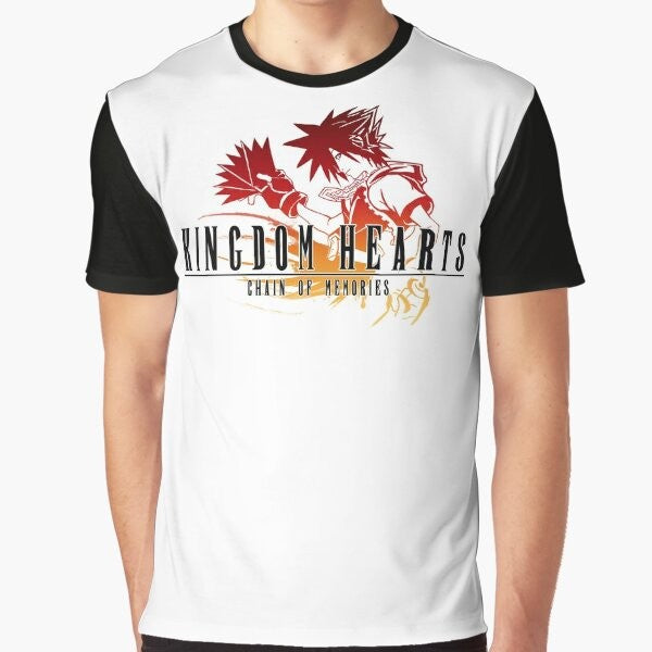 Kingdom Hearts Sora Chain of Memories Graphic T-Shirt