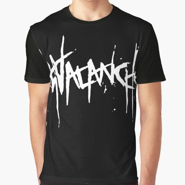 Final Fantasy VII Remake - AVALANCHE (Logo) Graphic T-Shirt, featuring the iconic AVALANCHE logo from the popular video game series.