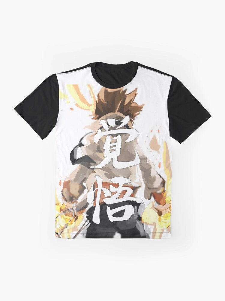 Katekyo Hitman Reborn Inheritance of Wills Graphic T-Shirt featuring Tsuna Sawada and Tsunayoshi Sawada - Flat lay