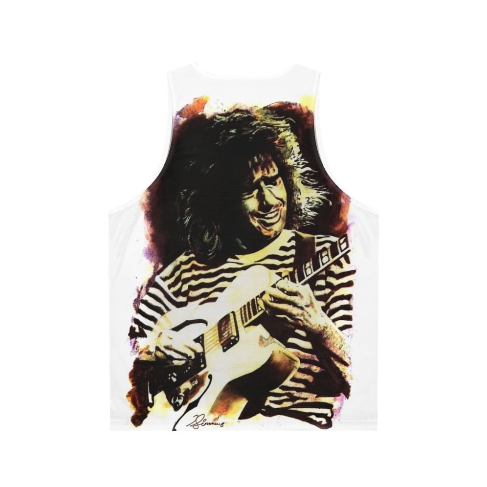 Pat Metheny inspired unisex tank top for jazz music lovers - Back