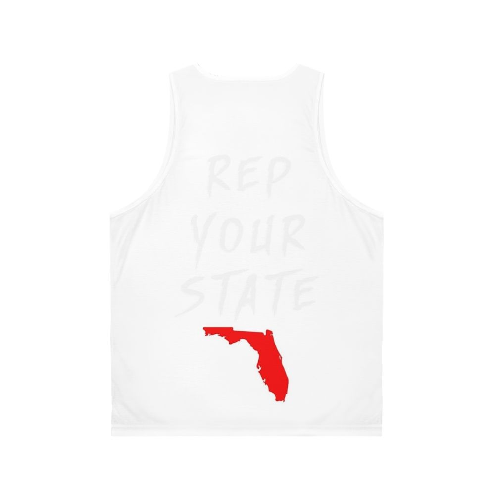 Unisex Florida state pride tank top - Back