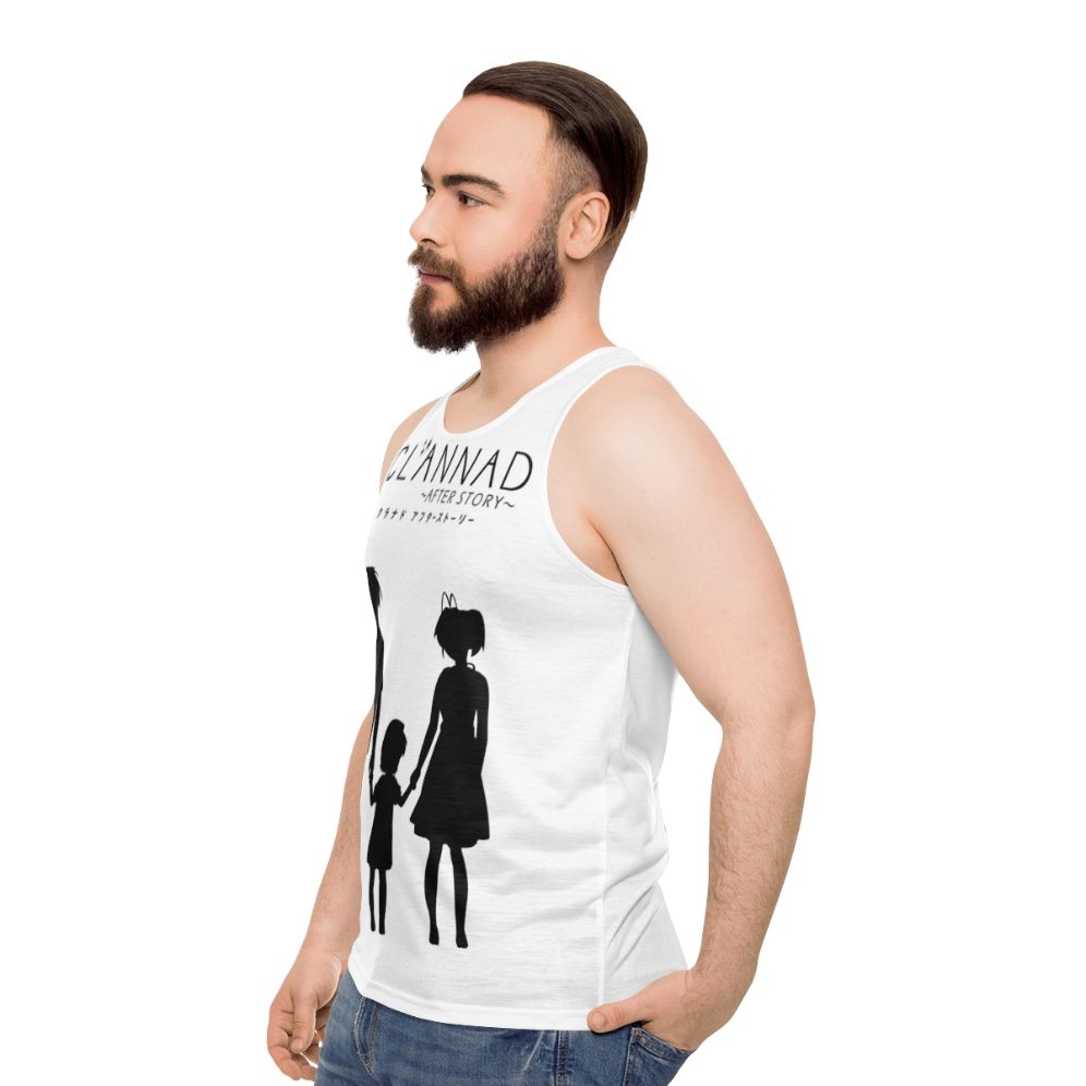 Clannad After Story Anime Girl Unisex Tank Top - men side