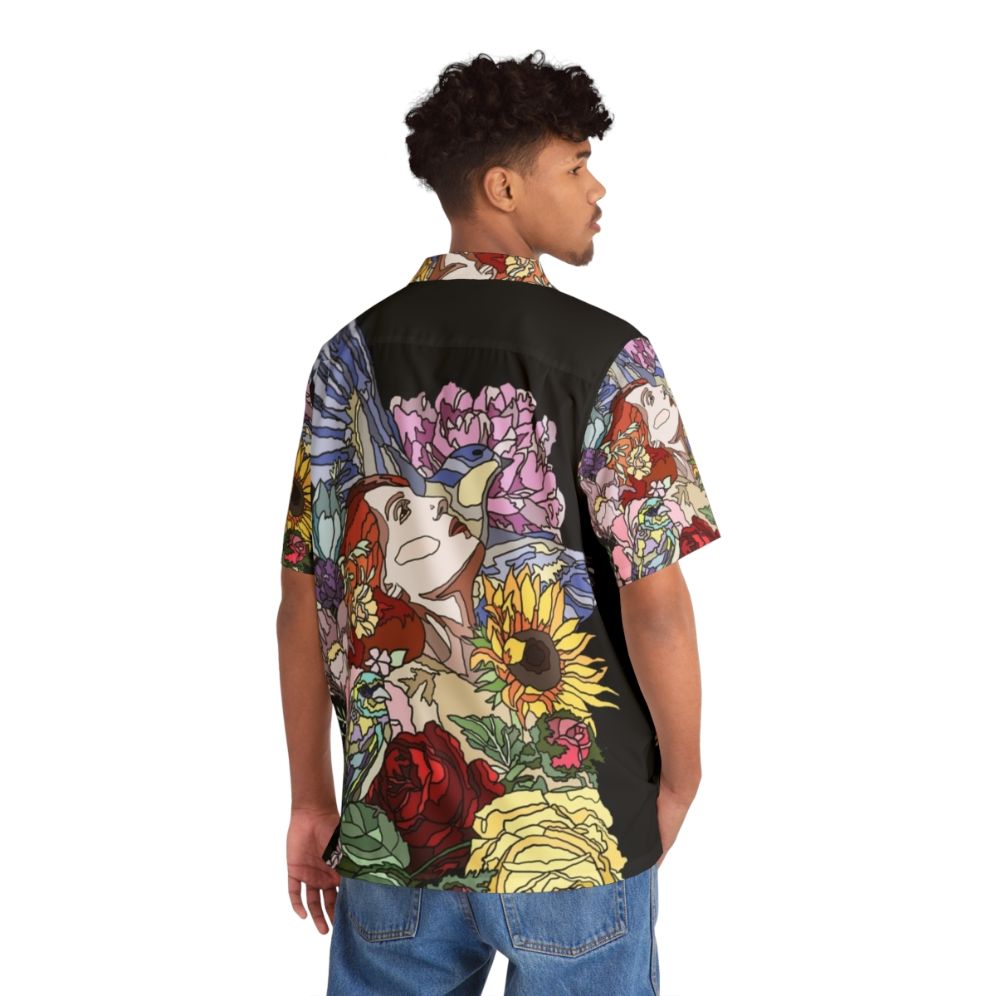 Hawaiian shirt with florence welch goddess design - People Back